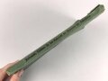 "Leitfaden für den Unterricht der Kanoniere der Fußartillerie" datiert 1902, 255 Seiten, DIN A5, stark gebraucht