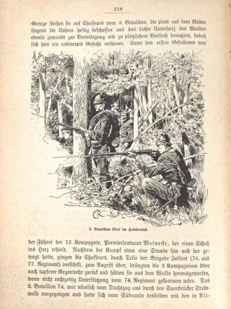 "Saarbrücker Kriegs-Chronik" datiert 1902, 277 Seiten, DIN A5