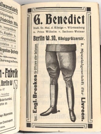 "Taschenkalender für das Heer" datiert 1905, 533 Seiten, DIN A6
