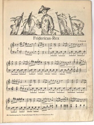 "Aus großer Zeit - 27 berühmte Armee-Marsche" 47 Seiten, über DIN A4