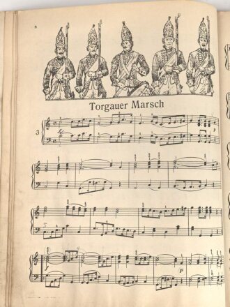 "Aus großer Zeit - 27 berühmte Armee-Marsche" 47 Seiten, über DIN A4