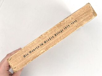 "Die Bayern im Großen Kriege 1914-1918" datiert 1923, 608 Seiten, DIN A5, stark gebraucht