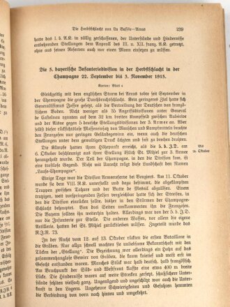 "Die Bayern im Großen Kriege 1914-1918" datiert 1923, 608 Seiten, DIN A5, stark gebraucht