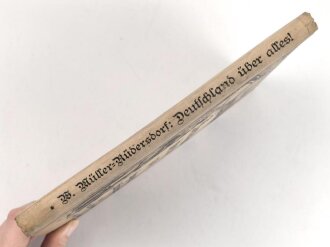 "Deutschland über alles! 1914/15 - Kriegslesebuch für Schule und Haus" datiert 1915, 176 Seiten, DIN A5