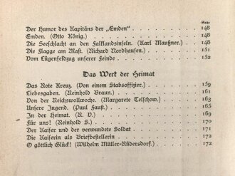 "Deutschland über alles! 1914/15 - Kriegslesebuch für Schule und Haus" datiert 1915, 176 Seiten, DIN A5