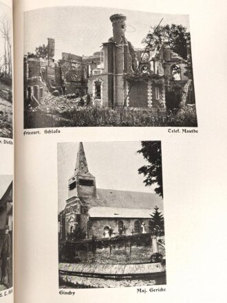 "Zwischen Arras und Peronne - Herausgegeben von einem deutshcen Reservekorps" datiert 1916, 184 Seiten, DIN A5, stark gebraucht