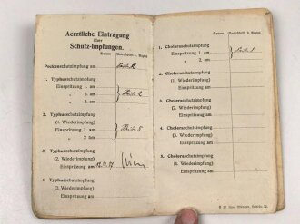 Bayern, Soldbuch Diensteintritt am 7.11.1914  bei Landwehr Regiment 3