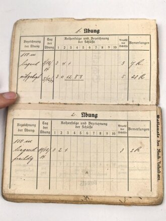 Bayern, Soldbuch Diensteintritt am 7.11.1914  bei Landwehr Regiment 3