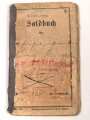 Bayern, Soldbuch Diensteintritt am 7.11.1914  bei Landwehr Regiment 3