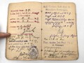 Bayern, Soldbuch Diensteintritt am 7.11.1914  bei Landwehr Regiment 3