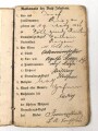 Bayern, Soldbuch Diensteintritt am 7.11.1914  bei Landwehr Regiment 3