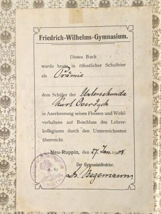 "Die Kämpfe der deutschen Truppen in Südwestafrika - Band 1+2 Der Feldzug gegen die Hereros und der Hottentottenkrieg" beide überreicht 1908, ca 500 Seiten plus Skizzen