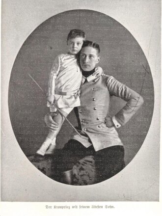 "Die Reise des Deutschen Kronprinzen Durch Ceylon und Indien" datiert 1911, 200 Seiten, gebraucht, DIN A5