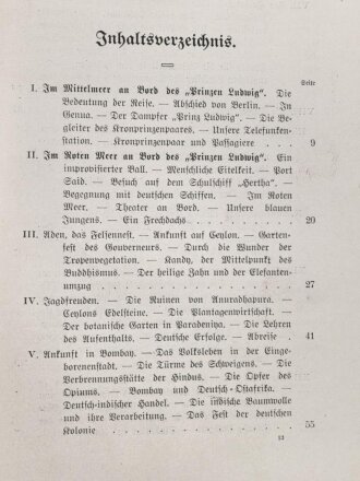 "Die Reise des Deutschen Kronprinzen Durch Ceylon...