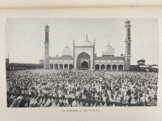 "Die Reise des Deutschen Kronprinzen Durch Ceylon und Indien" datiert 1911, 200 Seiten, gebraucht, DIN A5