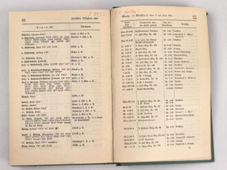 "Rangliste der königlichen SächsichenArmee für das Jahr 1914" Seiten 497-512 fehlen, gebraucht, DIN A5, stark gebraucht