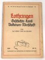 "Lothringen - Geschichte-Land Volkstum-Wirtschaft" Tornisterschrift des Oberkommandos der Wehrmacht Heft 18, datiert 1941, 32 Seiten, DIN A5