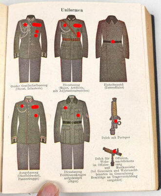 "Oertzenscher Taschenkalender für die Offiziere des Heeres" 1068 Seiten, datiert 1941, DIN A6