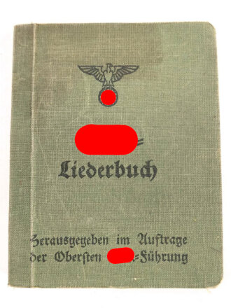 "SA Liederbuch" 349 Seiten, DIN A6, die ersten 43 Seiten fehlen