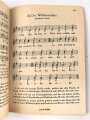 "Das neue Soldatenliederbuch" Textbuch mit Melodien, 80 Seiten, DIN A6, viele Seiten rausgerissen, die ersten Seiten fehlen