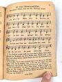 "Das neue Soldatenliederbuch" Heft 1 Textbuch mit Melodien, 80 Seiten, DIN A6, stark gebraucht