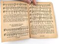 "Das neue Soldatenliederbuch" Heft 1 Textbuch mit Melodien, 80 Seiten, DIN A6, stark gebraucht