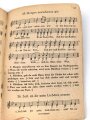 "Das neue Soldatenliederbuch" Heft 1 Textbuch mit Melodien, 80 Seiten, DIN A6, stark gebraucht