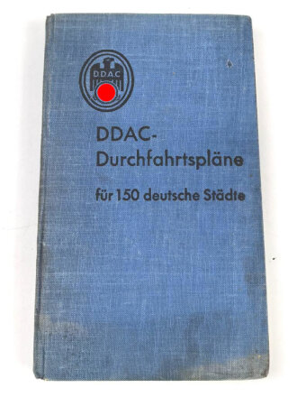 "DDAC- Durchfahrtspläne für 150 deutsche Städte" unter DIN A5, gebraucht