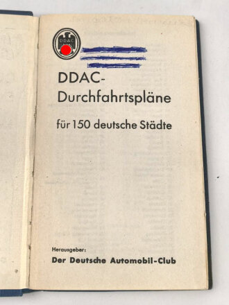 "DDAC- Durchfahrtspläne für 150 deutsche...