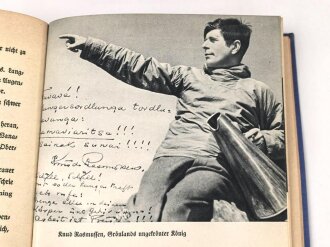 "Ernst Udet - Mein Fliegerleben" mit Widmung von 1943, 194 Seiten, DIN A5, gebraucht