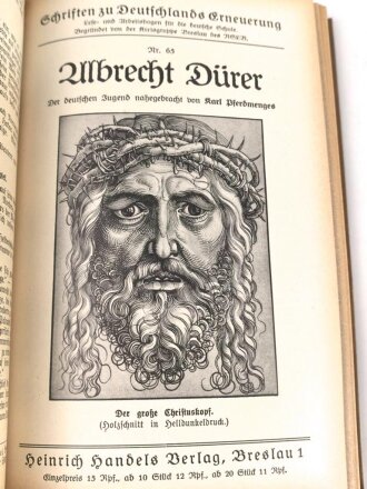 "Schriften zu Deutschlands Erneuerung IV" ca 250 Seiten, DIN A5, gebraucht