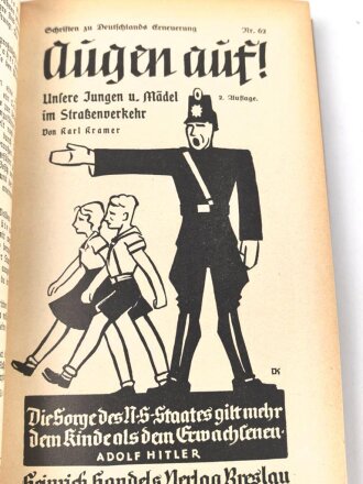 "Schriften zu Deutschlands Erneuerung IV" ca 250 Seiten, DIN A5, gebraucht