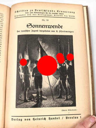 "Schriften zu Deutschlands Erneuerung IV" ca 250 Seiten, DIN A5, gebraucht