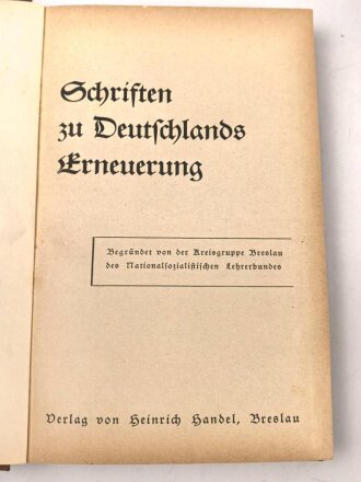 "Schriften zu Deutschlands Erneuerung IV" ca...