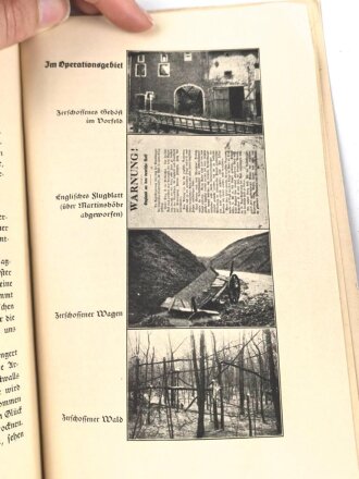 "18 Monate Westwall Erinnungsbuch der Reichsarbeitsdienst-Abteilung 7/76 (SXV) Sigtrygg" 97 Seiten, DIN A5, stark gebraucht