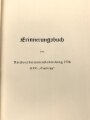 "18 Monate Westwall Erinnungsbuch der Reichsarbeitsdienst-Abteilung 7/76 (SXV) Sigtrygg" 97 Seiten, DIN A5, stark gebraucht
