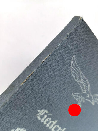 "Liederbuch der Luftwaffe" datiert 1939, 127...
