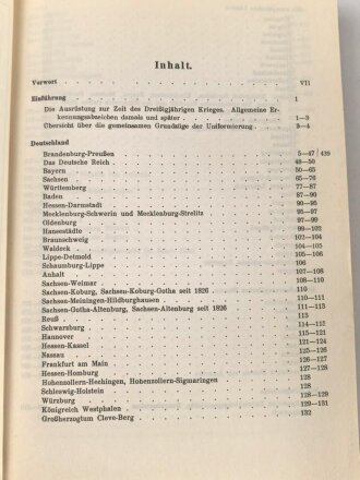 "Handbuch der Uniformkunde" Nachdruck von 1960,...