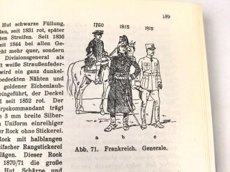 "Handbuch der Uniformkunde" Nachdruck von 1960, 440 Seiten, gebraucht, DIN A5