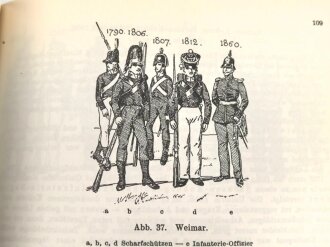 "Handbuch der Uniformkunde" Nachdruck von 1960, 440 Seiten, gebraucht, DIN A5
