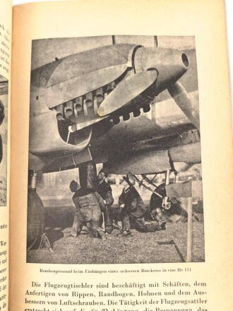 "Freiwillige vor - Hinein in die Luftwaffe!" datiert 1942, 93 Seiten, unter DIN A5, stark gebraucht