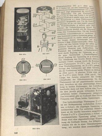 "Praktische Funk-Technik" datiert 1939 mit 368 Seiten, unter DIN A4, stark gebraucht