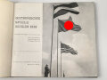 "Olympische Spiele Berlin 1936" datiert 1936, 143 Seiten, über DIN A4, gebraucht