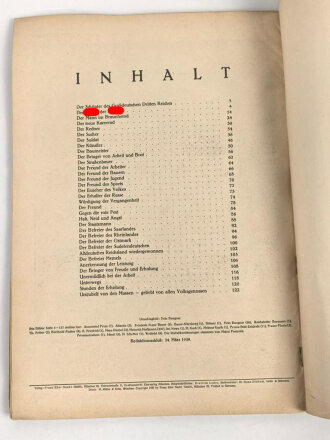 Illustrierter Beobachter "Unser Führer" zum 50. Geburtstag Adolf Hitlers am 20. April 1939"