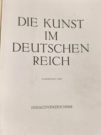 "Die Kunst im Deutschen Reich" Folge1/Januar...