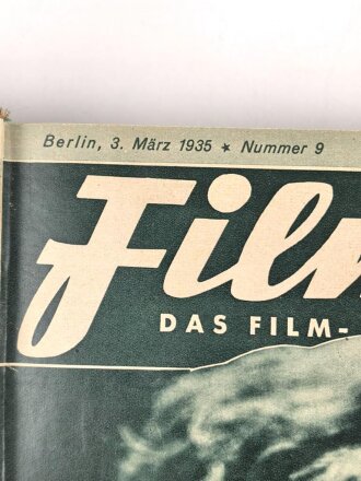 "Filmwelt - Das Film- und Foto-Magazin" ab...