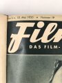 "Filmwelt - Das Film- und Foto-Magazin" ab März 1935 bis Dezember 1935, gebunden als Buch, über DIN A4