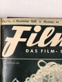 "Filmwelt - Das Film- und Foto-Magazin" ab März 1935 bis Dezember 1935, gebunden als Buch, über DIN A4