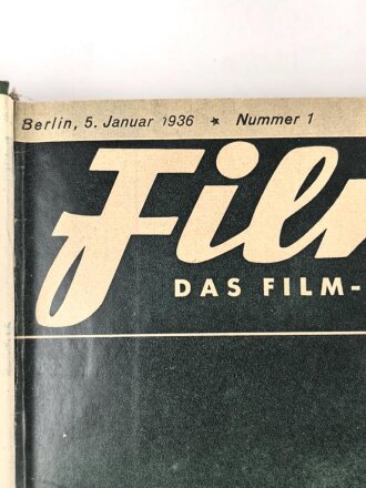 "Filmwelt - Das Film- und Foto-Magazin" ab...