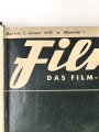 "Filmwelt - Das Film- und Foto-Magazin" ab Januar 1936 bis Oktober 1937, gebunden als Buch, über DIN A4